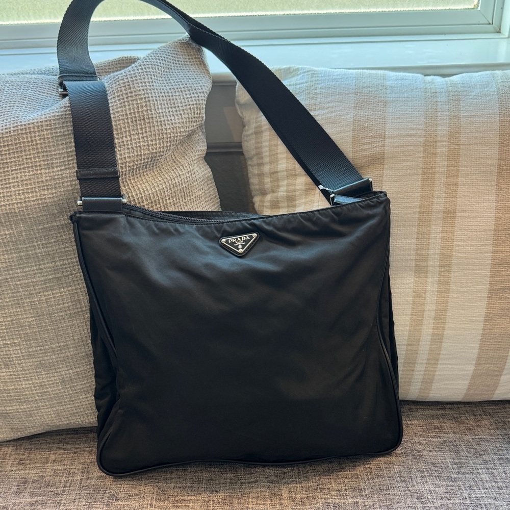 Prada Black Messenger Bag